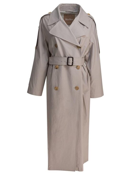 Max Mara The Cube Jackets & Blazers - Max Mara The Cube Double-Breasted Cotton Twill Trench Coat Tag Size 42 Women